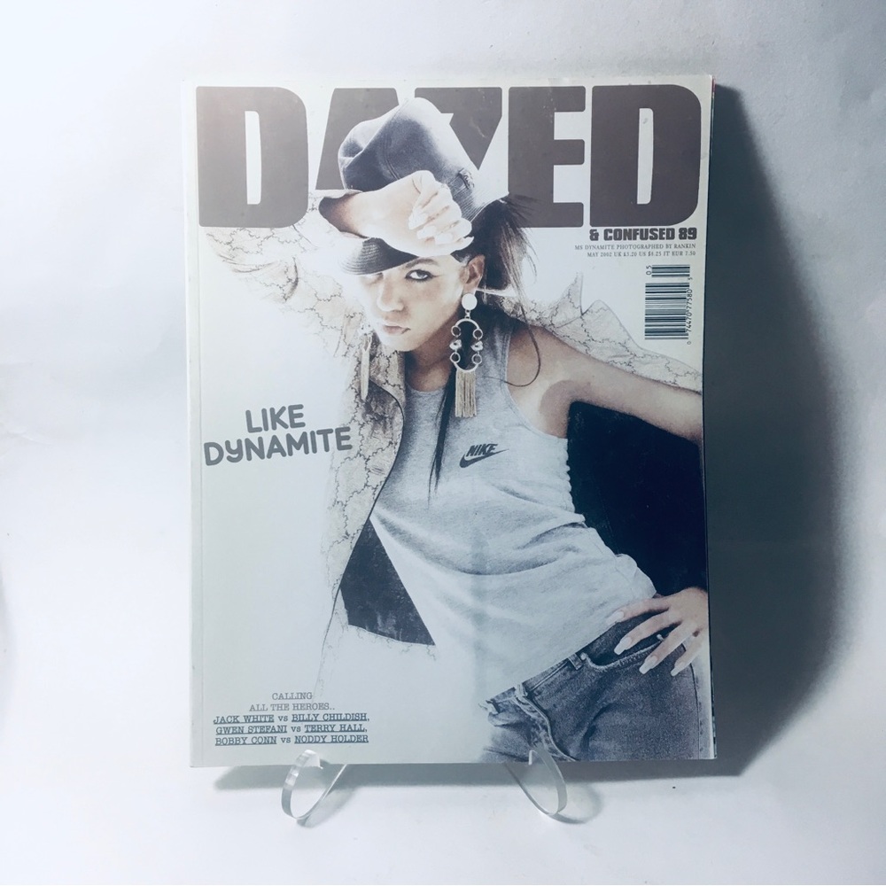 Vintage Dazed & Confused Magazine May 2002 Number 89 y2k Ms Dynamite Jack White